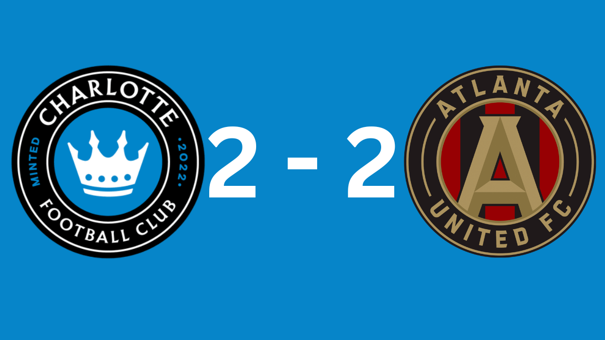 charlotte 2 - 2- atlanta